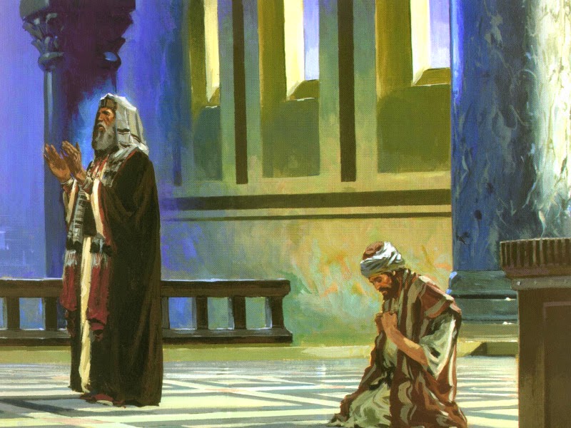 LITURGIA Octubre 27 Subir al templo para bajar a casa justificado