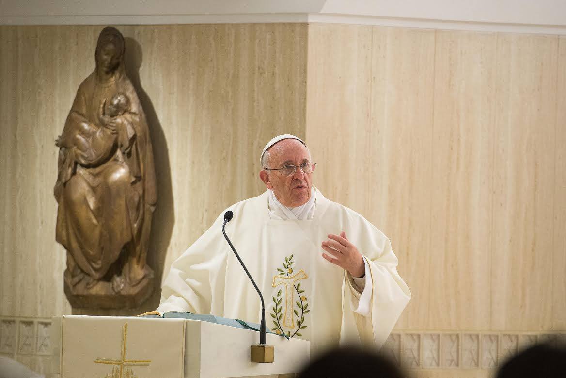 “El Espíritu Santo es el que produce armonía en nosotros y en la Iglesia. Él es la armonía de este edificio”