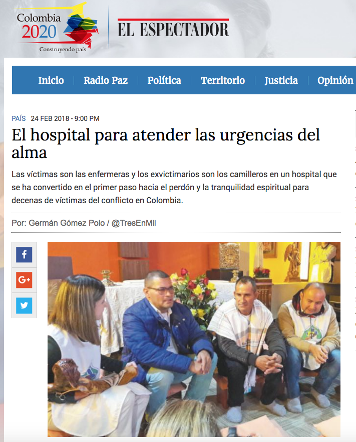 El hospital para atender las urgencias del alma
