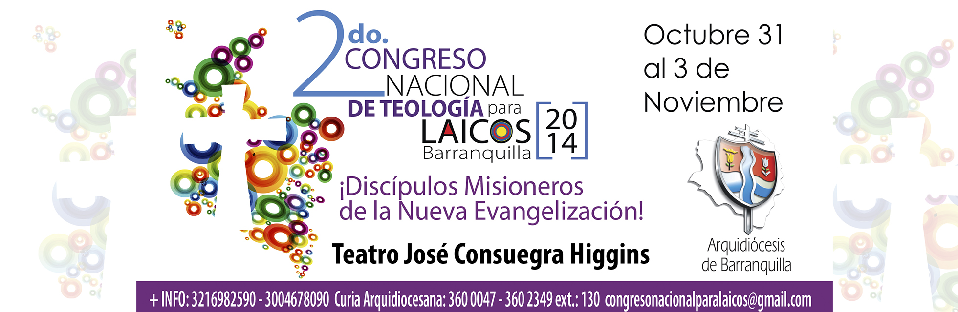 Segundo congreso nacional de teología para laicos - Barranquilla