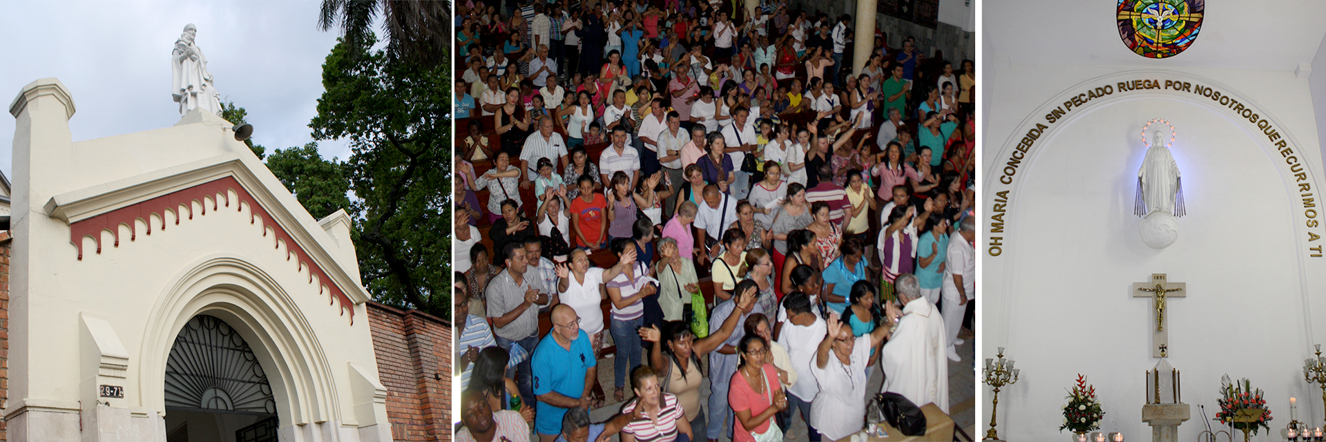 ¡María Reina de la Paz danos la paz!