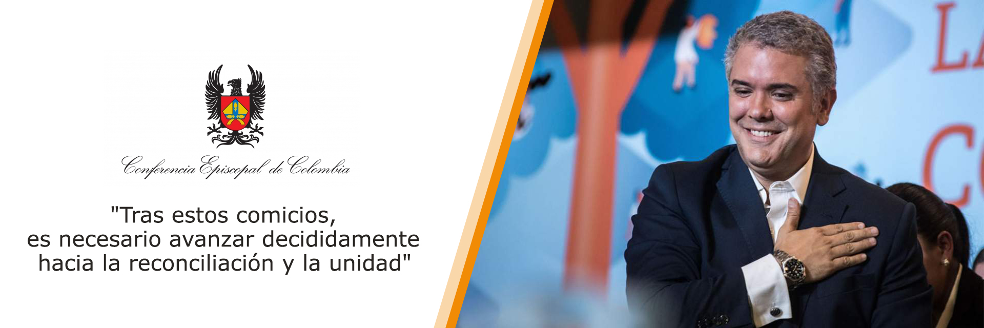 Iglesia de Colombia saluda al nuevo Presidente de la República