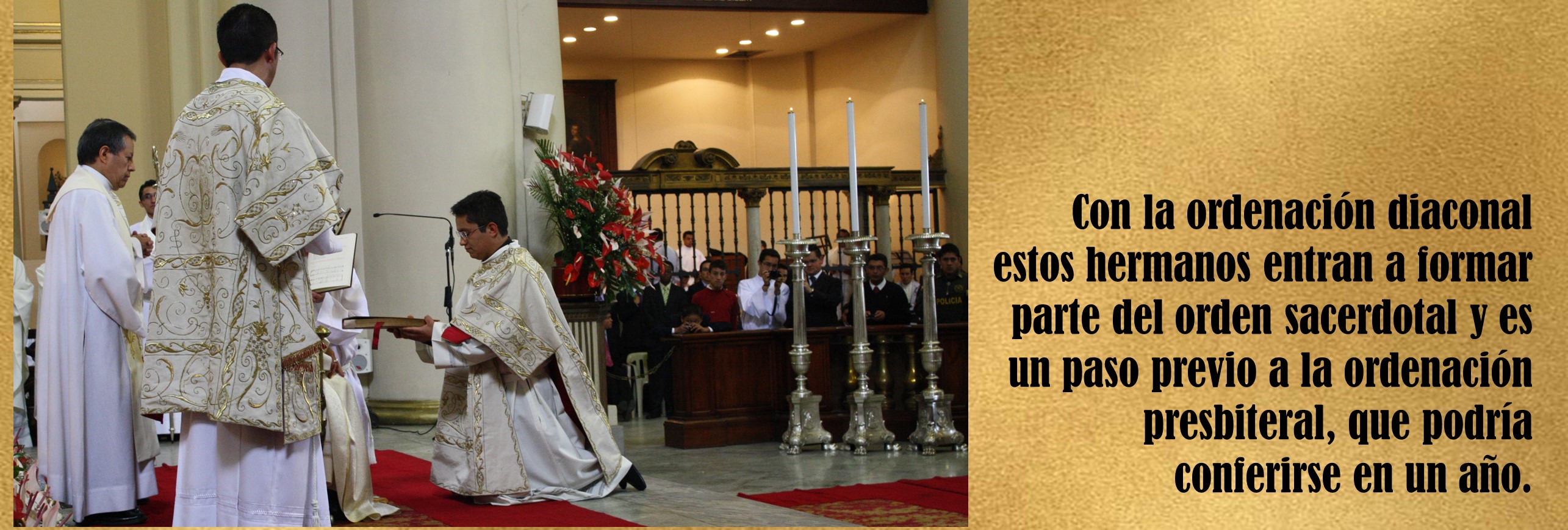 La Arquidiócesis de Bogotá tendrá dos nuevos diáconos transitorios
