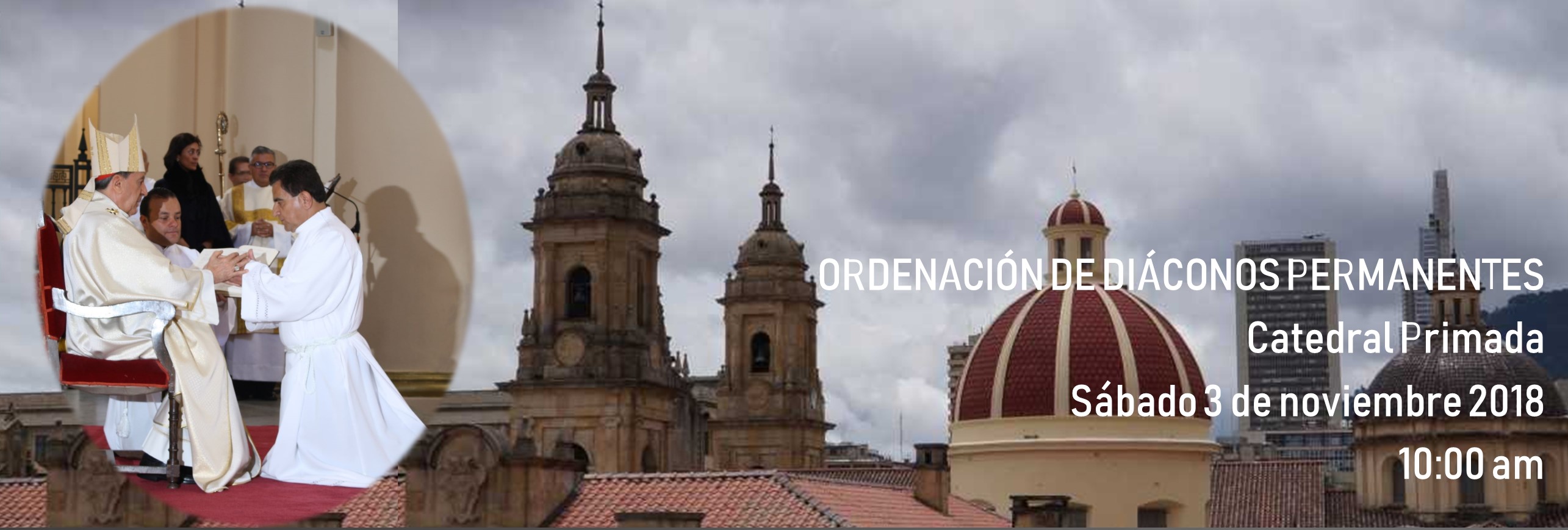 Ordenación de Diáconos Permanentes para la arquidiócesis de Bogotá