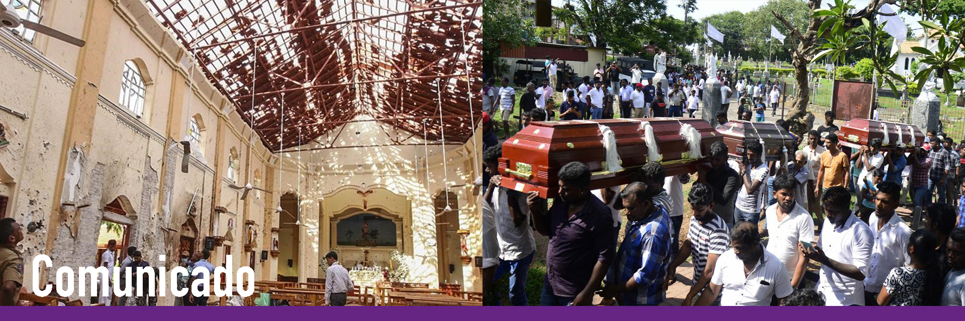 Obispos de Colombia manifiestan su solidaridad con la comunidad de Sri Lanka