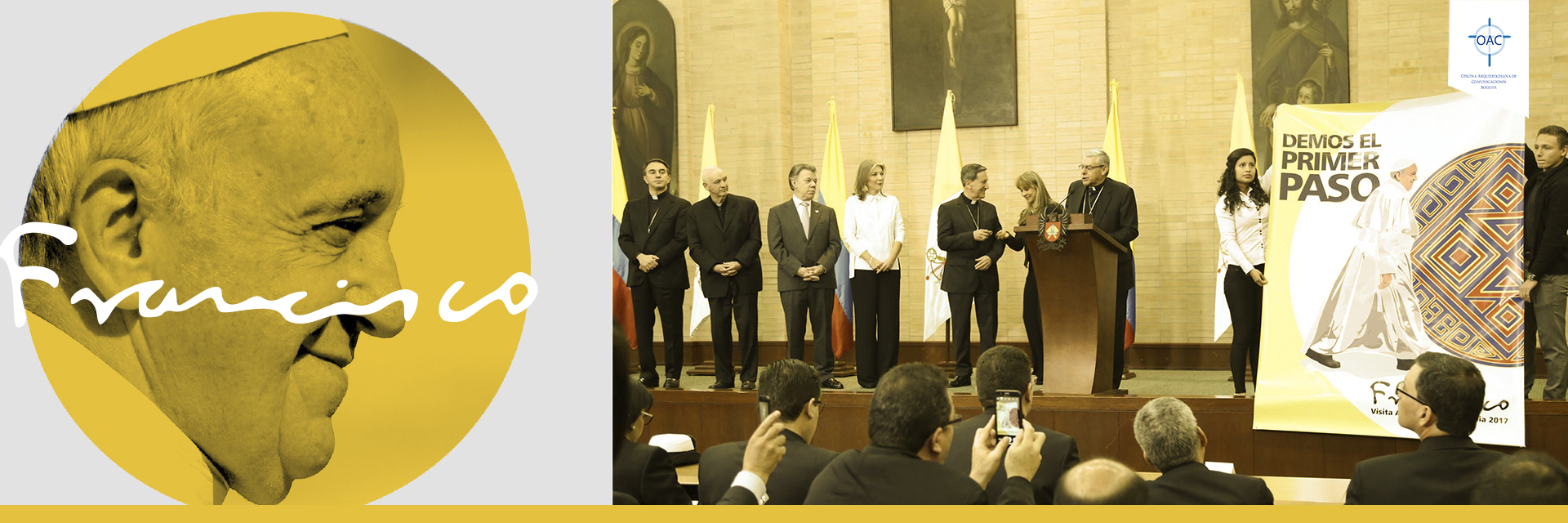 “Demos el primer paso” es la invitación del Papa Francisco