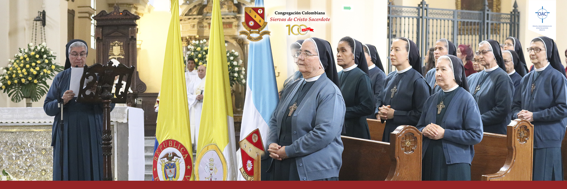 Cien años sirviendo y orando