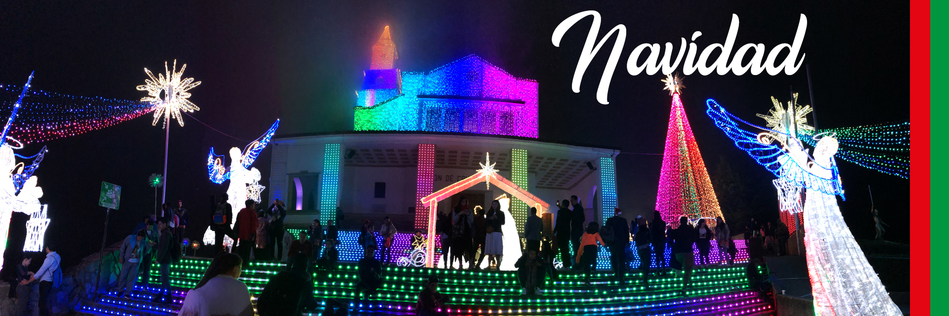 Monserrate se viste de Navidad