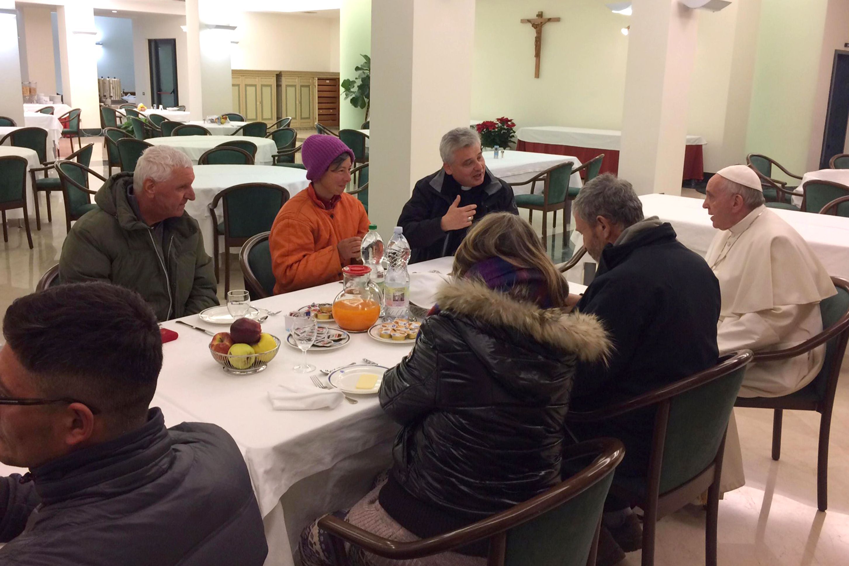 Konrad Krajewski, porque tuve hambre y me diste de comer