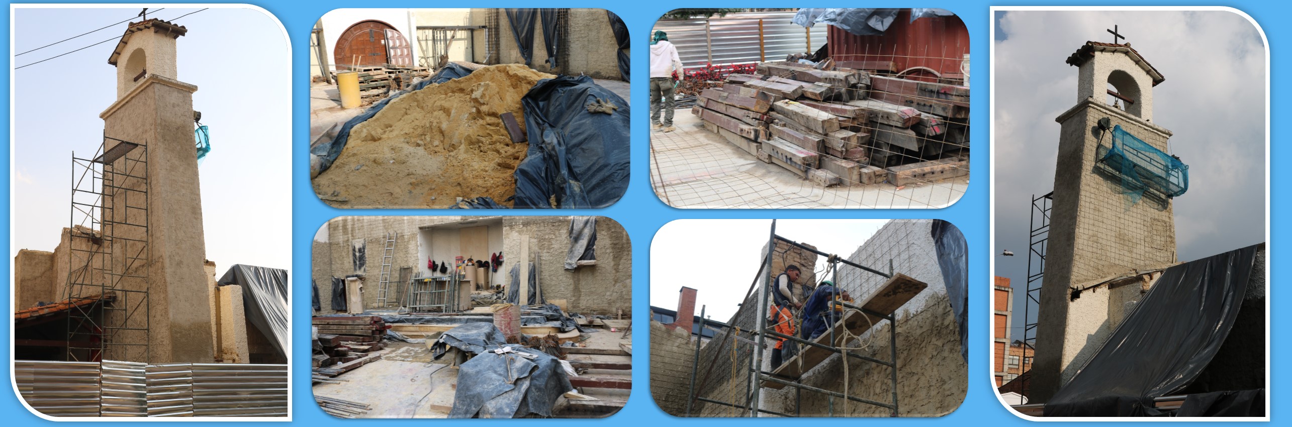 Santo Domingo Savio, a cielo abierto