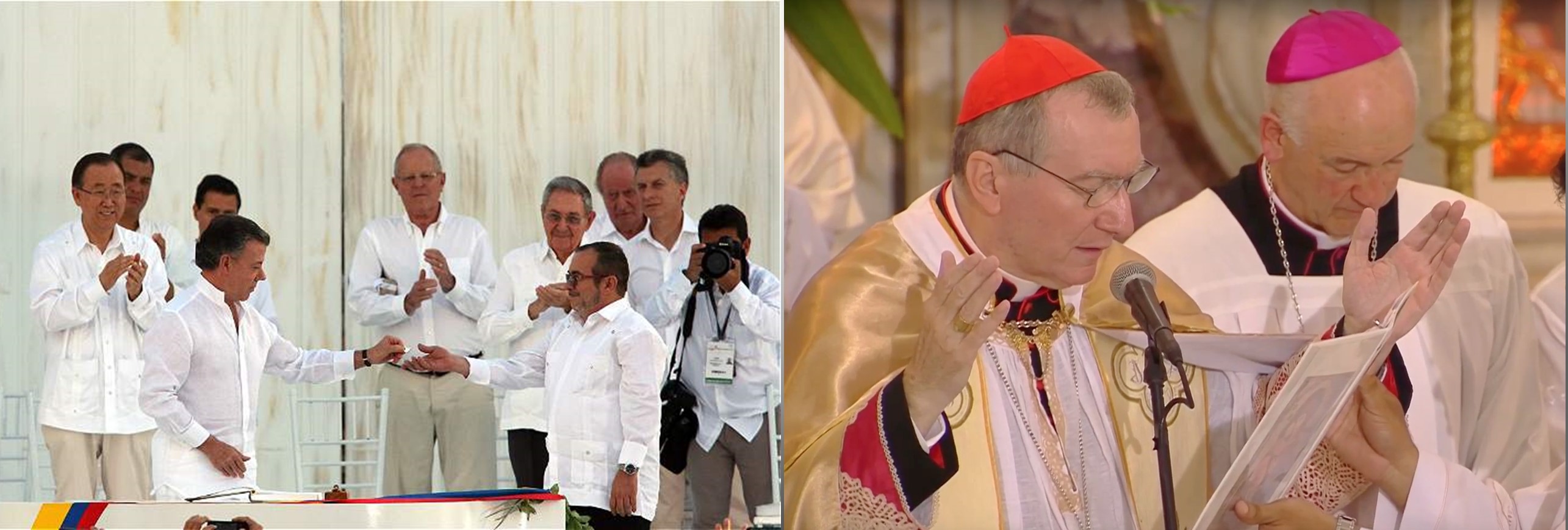 El mensaje de Francisco llegó a través de su Secretario de Estado