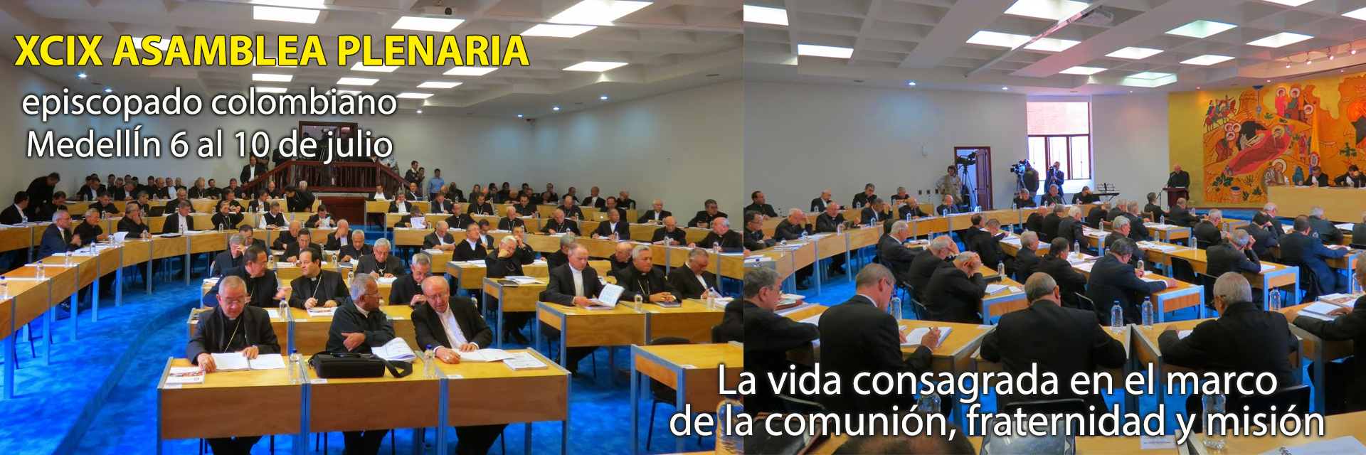 Inauguración de la XCIX Asamblea Plenaria del Episcopado Colombiano