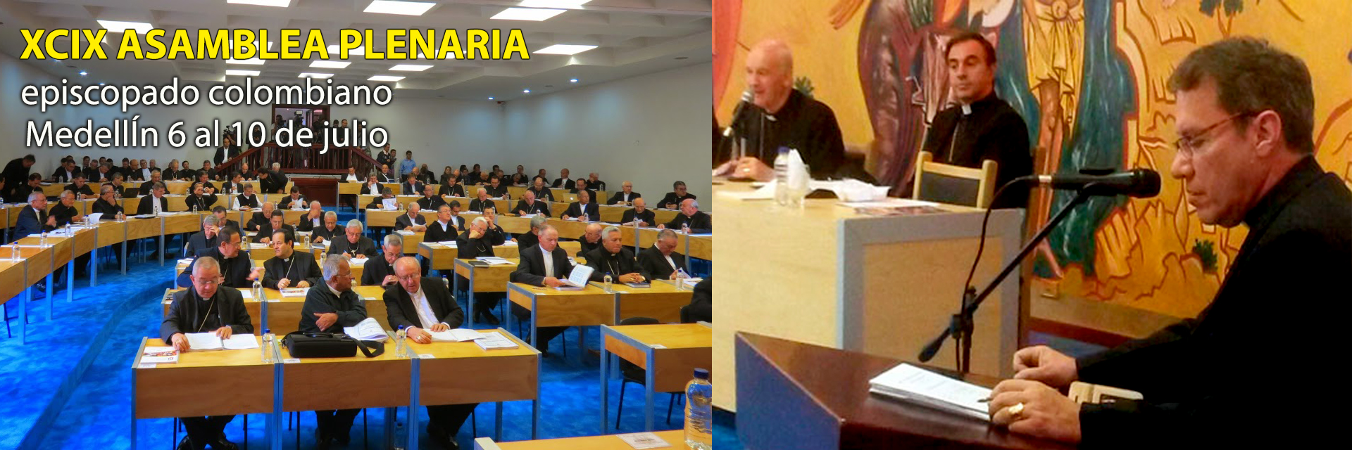 Episcopado reeligió a monseñor Falla Robles como Secretario General