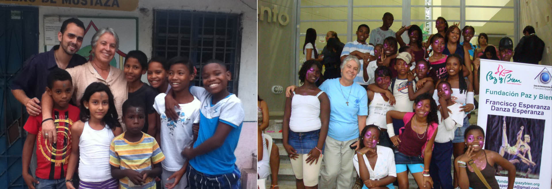 La hermana Alba Stella Barreto enseña a ahorrar en Aguablanca