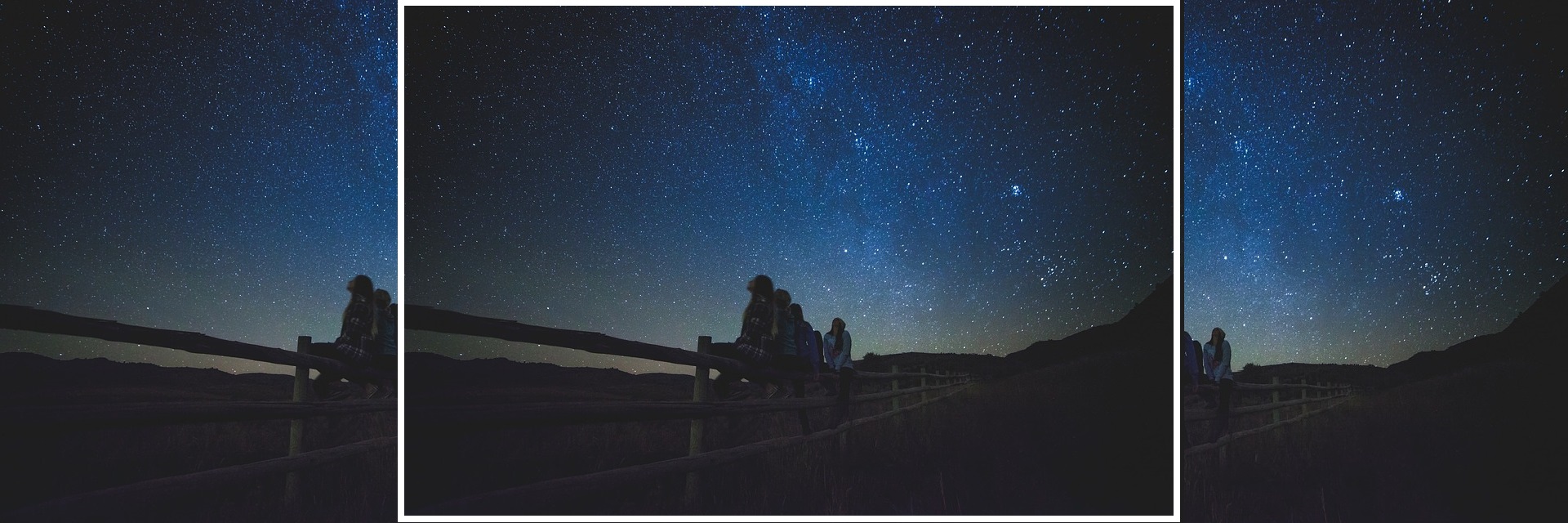 Orar cuando anochece