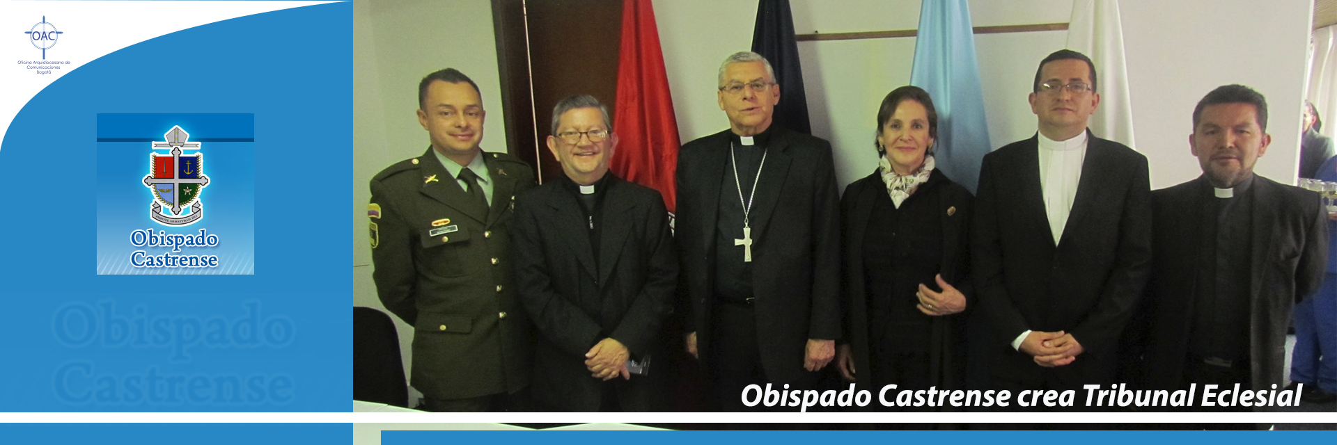 Nace el Tribunal Eclesial del Obispado Castrense de Colombia