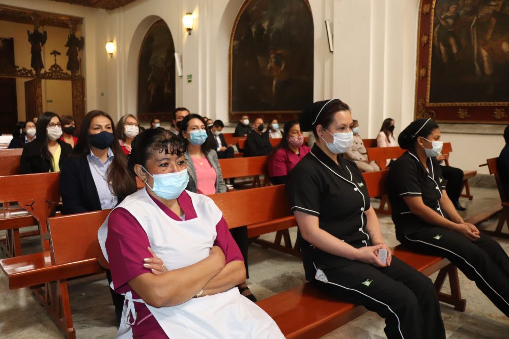 Santa Misa y acto simbólico por la paz - Capilla del Sagrario, en Bogotá