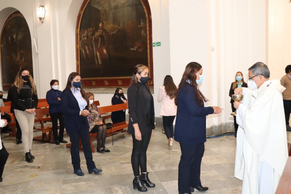 Santa Misa y acto simbólico por la paz - Capilla del Sagrario, en Bogotá
