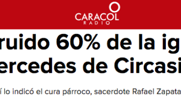 Se ha construido 60% de la iglesia de las Mercedes de Circasia
