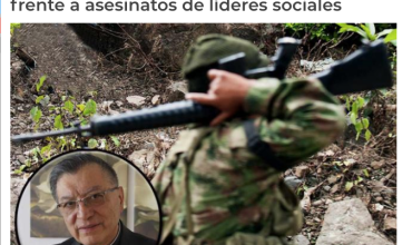 Iglesia exige protección e investigaciones frente a asesinatos de líderes sociales