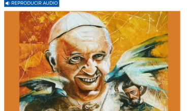 Artista bumanguesa pintó retrato para el papa Francisco