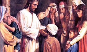 LITURGIA Septiembre 9Las manos de Jesús recrean al ser humano