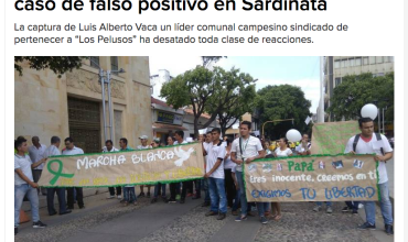 Iglesia católica pide justicia por presunto caso de falso positivo en Sardinata