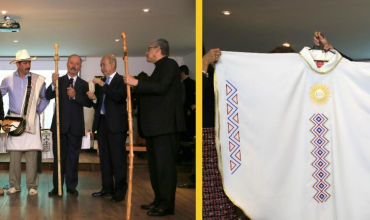 Presentan los ornamentos que recibirá como regalo el papa Francisco