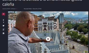 'Ermitatón', una campaña para devolverle la belleza a la emblemática iglesia caleña