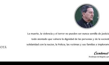 Mensaje del señor cardenal Rubén Salazar Gómez