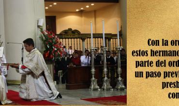 La Arquidiócesis de Bogotá tendrá dos nuevos diáconos transitorios