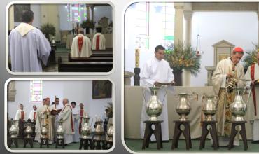 La Misa Crismal casi en soledad, pero llena de sentimientos