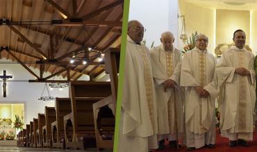 A sus 50 años, Santo Domingo Savio se renovó y se bendijo de nuevo