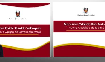 El papa Francisco nombra obispos para Barrancabermeja e Ibagué