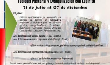 Programa en actualización en teología pastoral y evangelización con espíritu