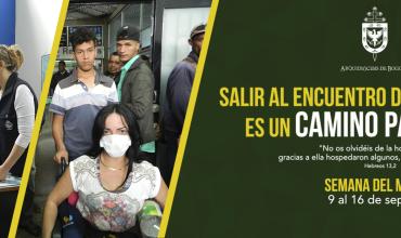 Acoger al migrante, camino para la paz