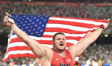 Joe Kovacs deportista católico que brilla en los Juegos Olímpicos