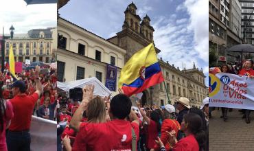 Gran manifestación en Colombia contra el aborto