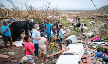 Providencia-Colombia devastada