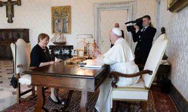 Bachelet en el Vaticano